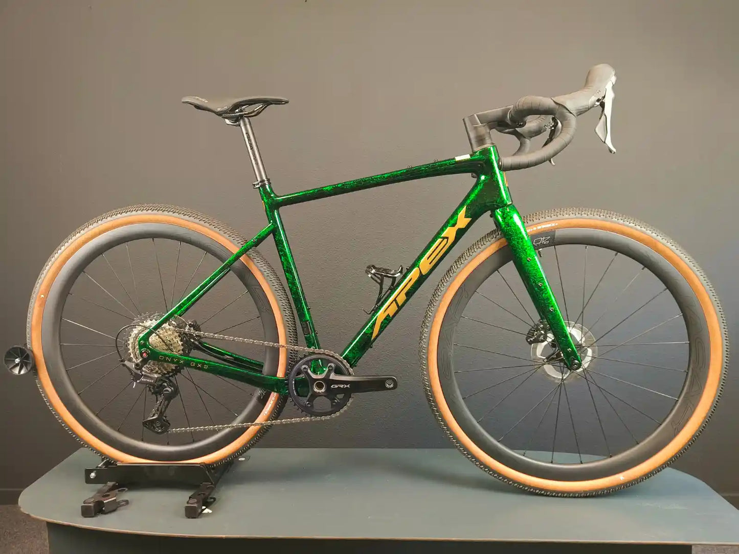 Apex Onyx GX2 Shimano GRX Marble Green Gravelbike 54cm