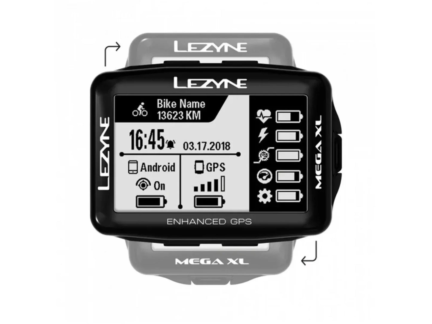 Lezyne Mega XL GPS Fietscomputer