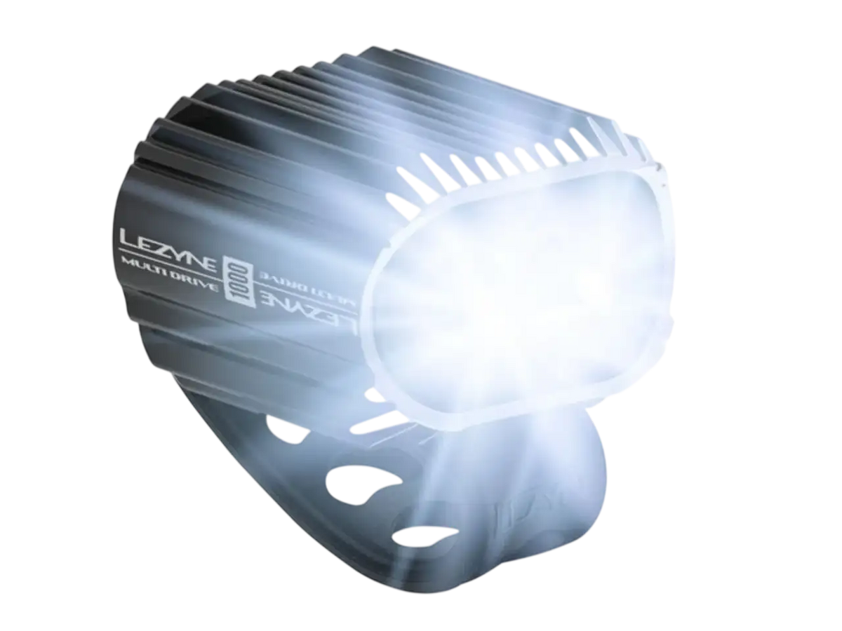 Lezyne Multi Drive 1000XL voorlamp met helmbevestiging