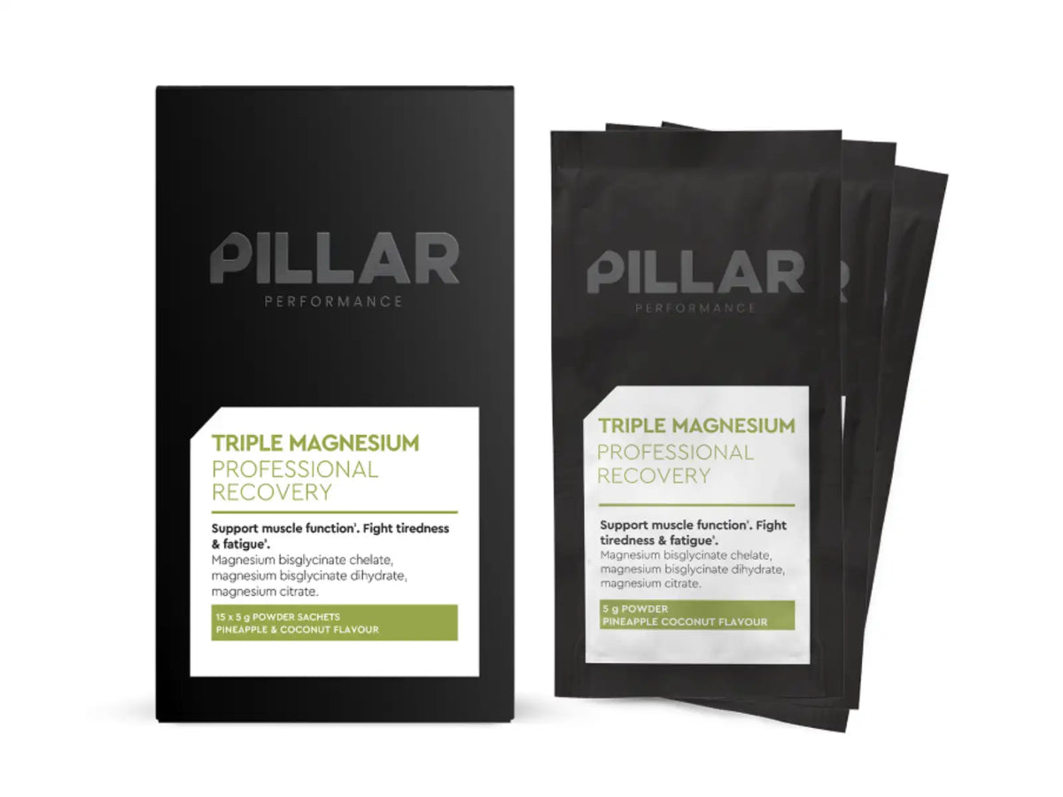 Pillar Triple Magnesium Recovery sachets voor sporters