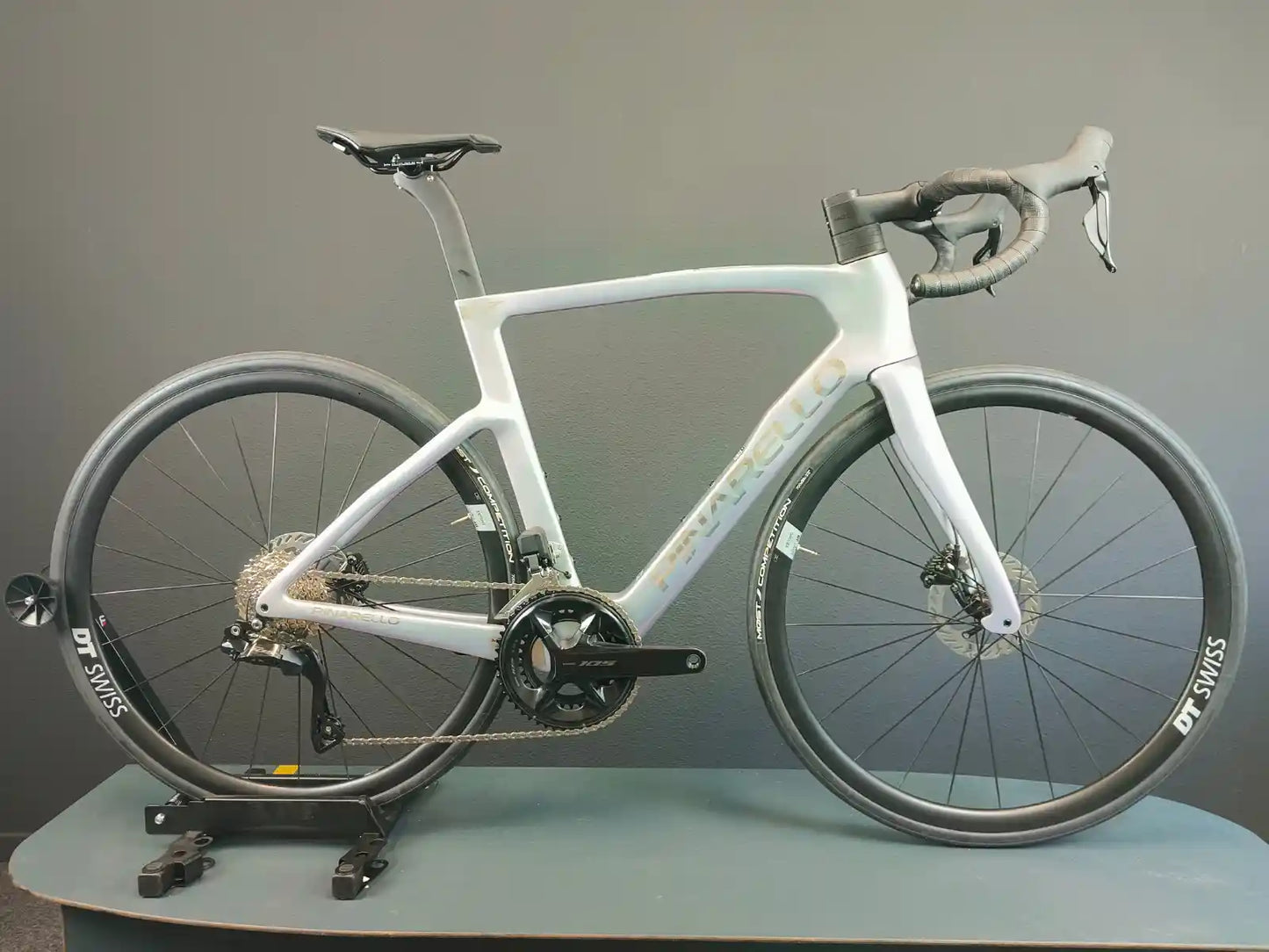 Pinarello F3 Shimano 105 Di2 Grey Racefiets 54.5cm