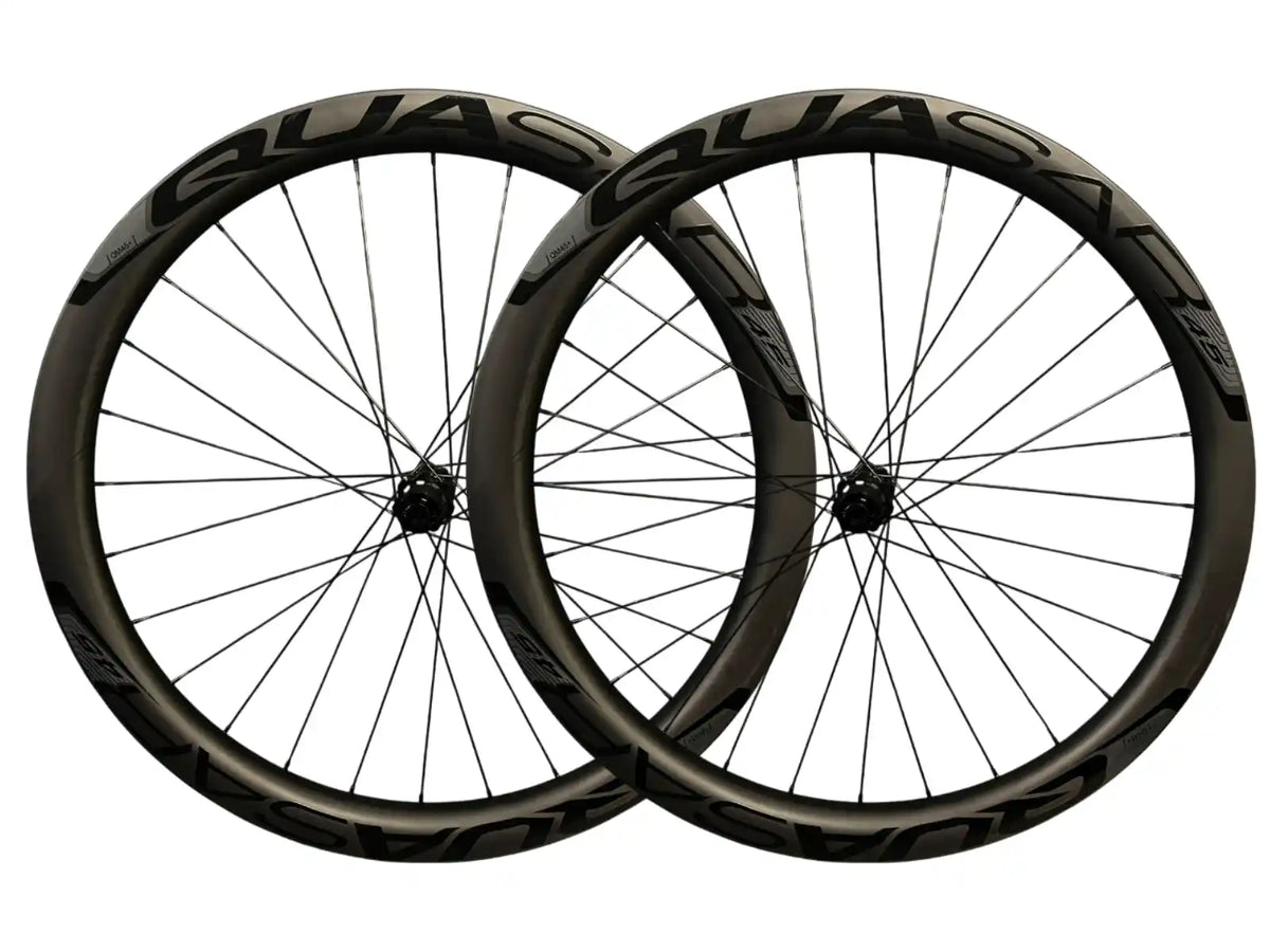 Quasar QM45+ carbon disc brake strandwielset