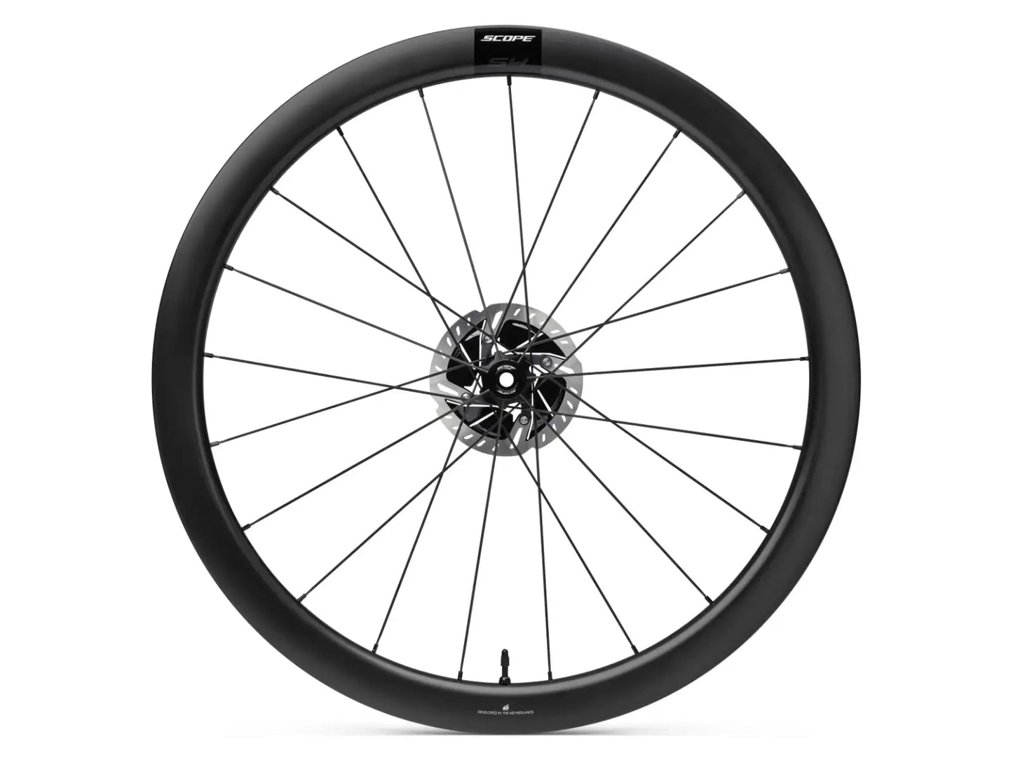 Scope S4 Disc Carbon Wielset (volledig afgemonteerd)