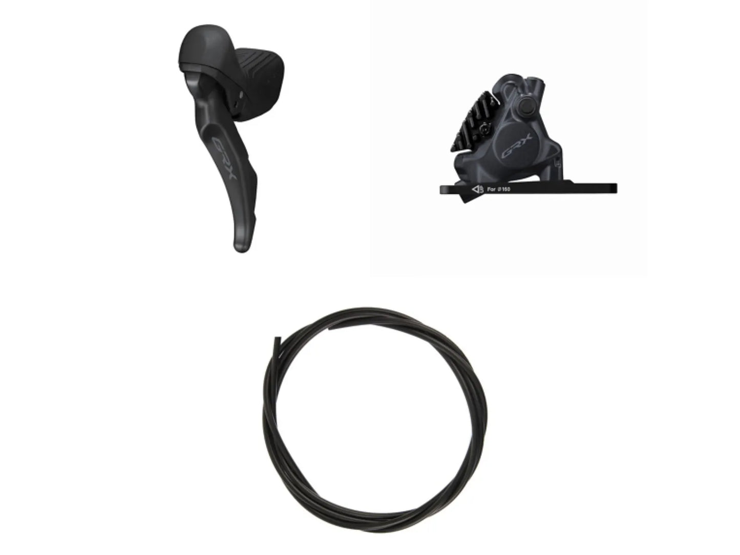 Shimano GRX610 2x12-Speed Shifter/Rem Kit