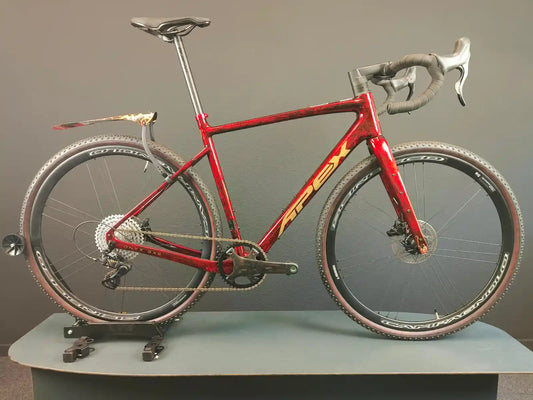 Apex Onyx GX2 Campagnolo Ekar Marble Red Gravelbike 54cm