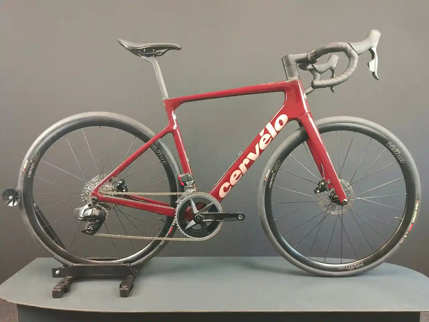 Cervélo Caledonia 5 F SRAM Rival PM Red Racefiets 54cm
