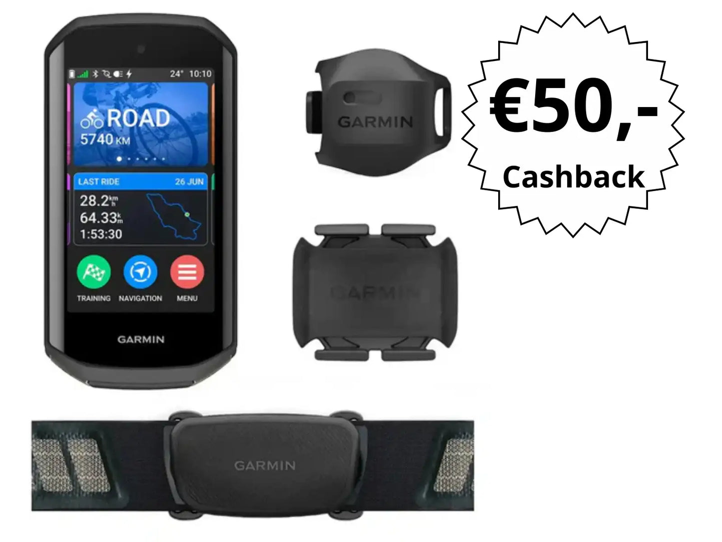 Garmin Edge 1050 Fietscomputer Bundel