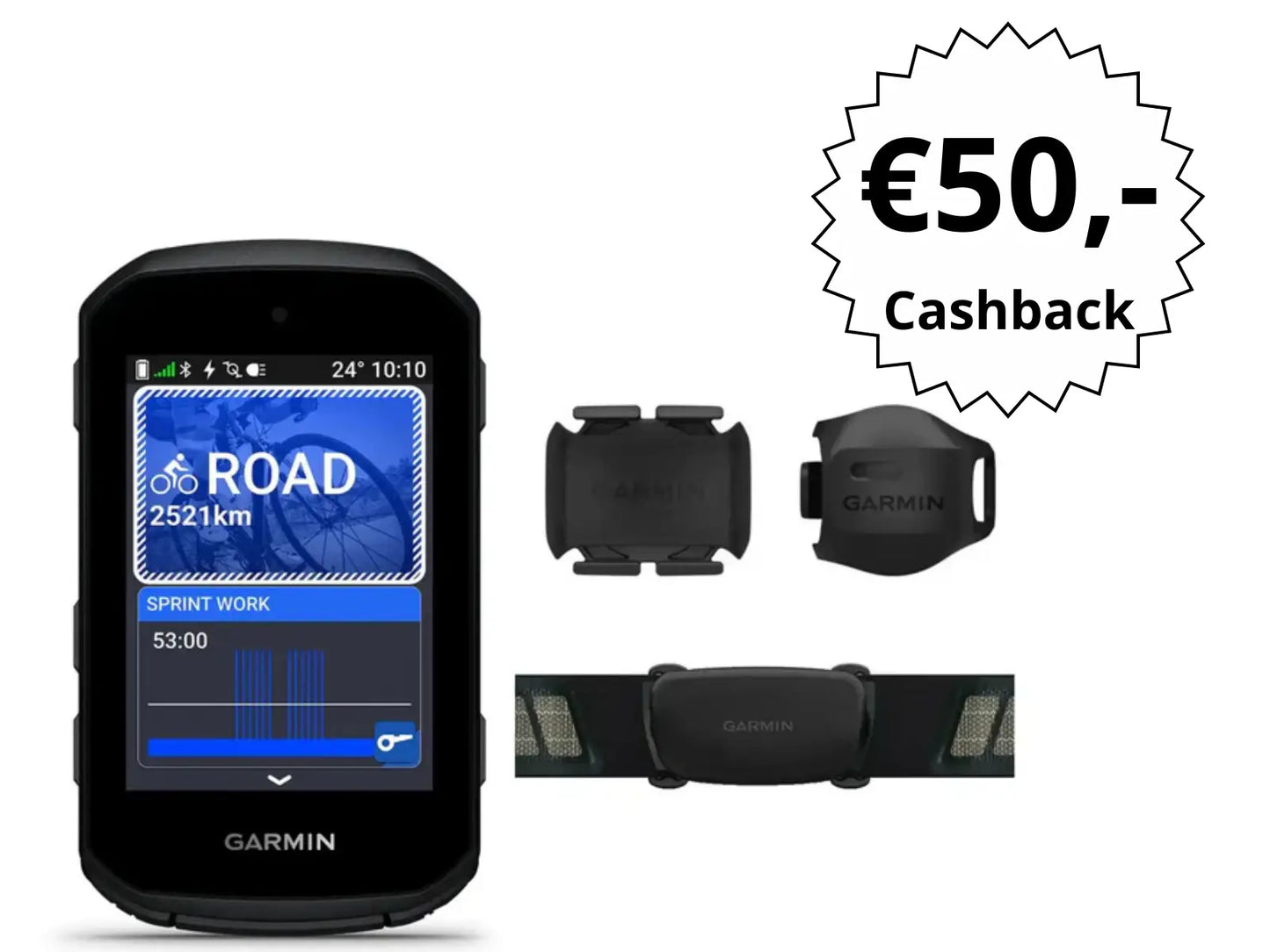 Garmin Edge 550 Fietscomputer Bundel