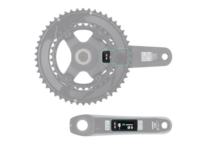 Inpeak Powercrank-E Dubbelzijdig Vermogensmeter Installatie