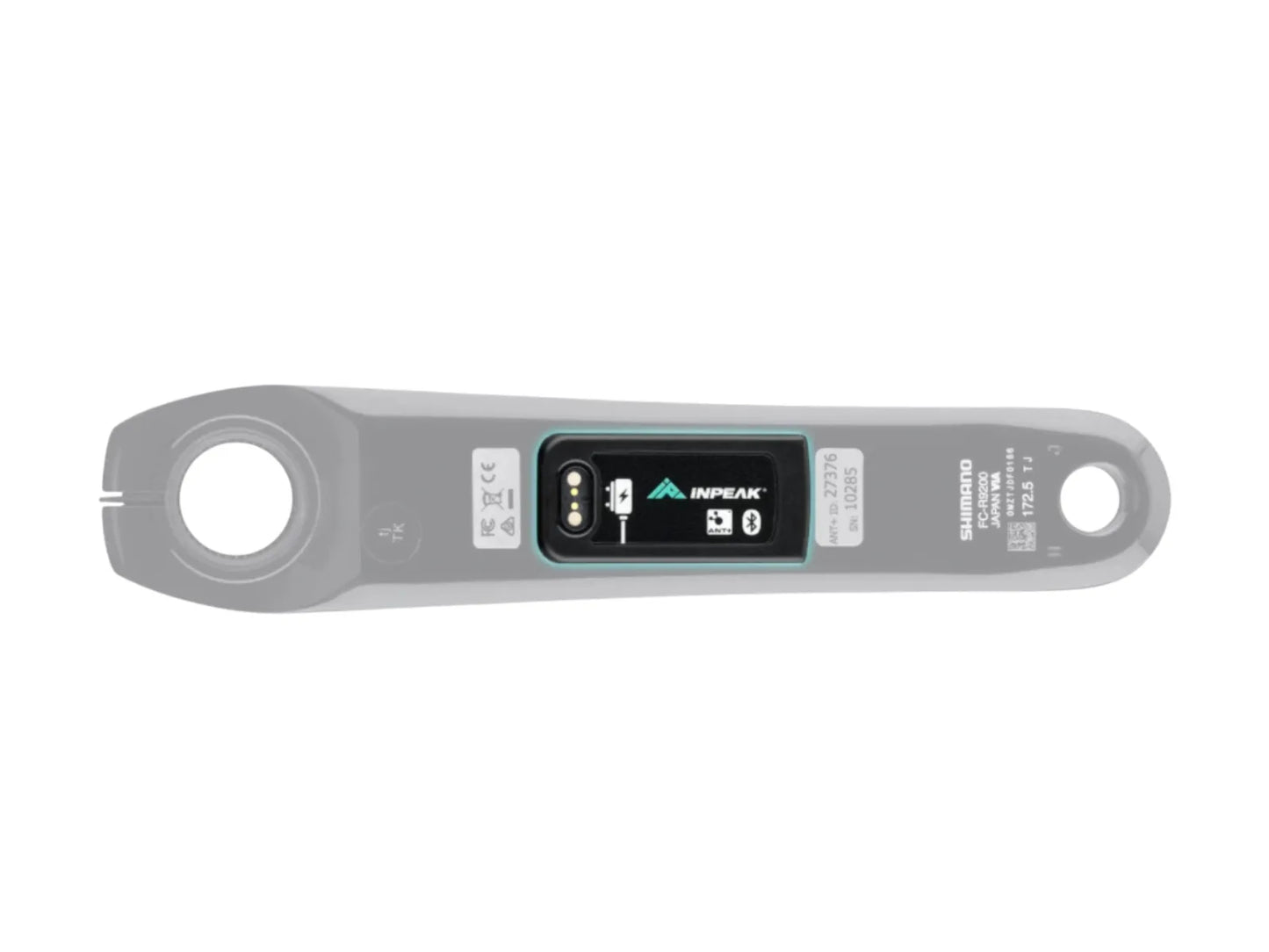 Inpeak Powercrank-E Enkelzijdige Vermogensmeter Installatie
