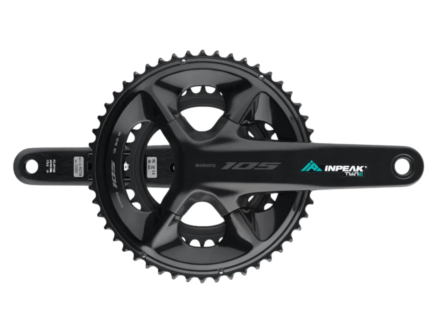 Inpeak Powercrank-E Shimano 105 R7100 12-Speed Vermogensmeter