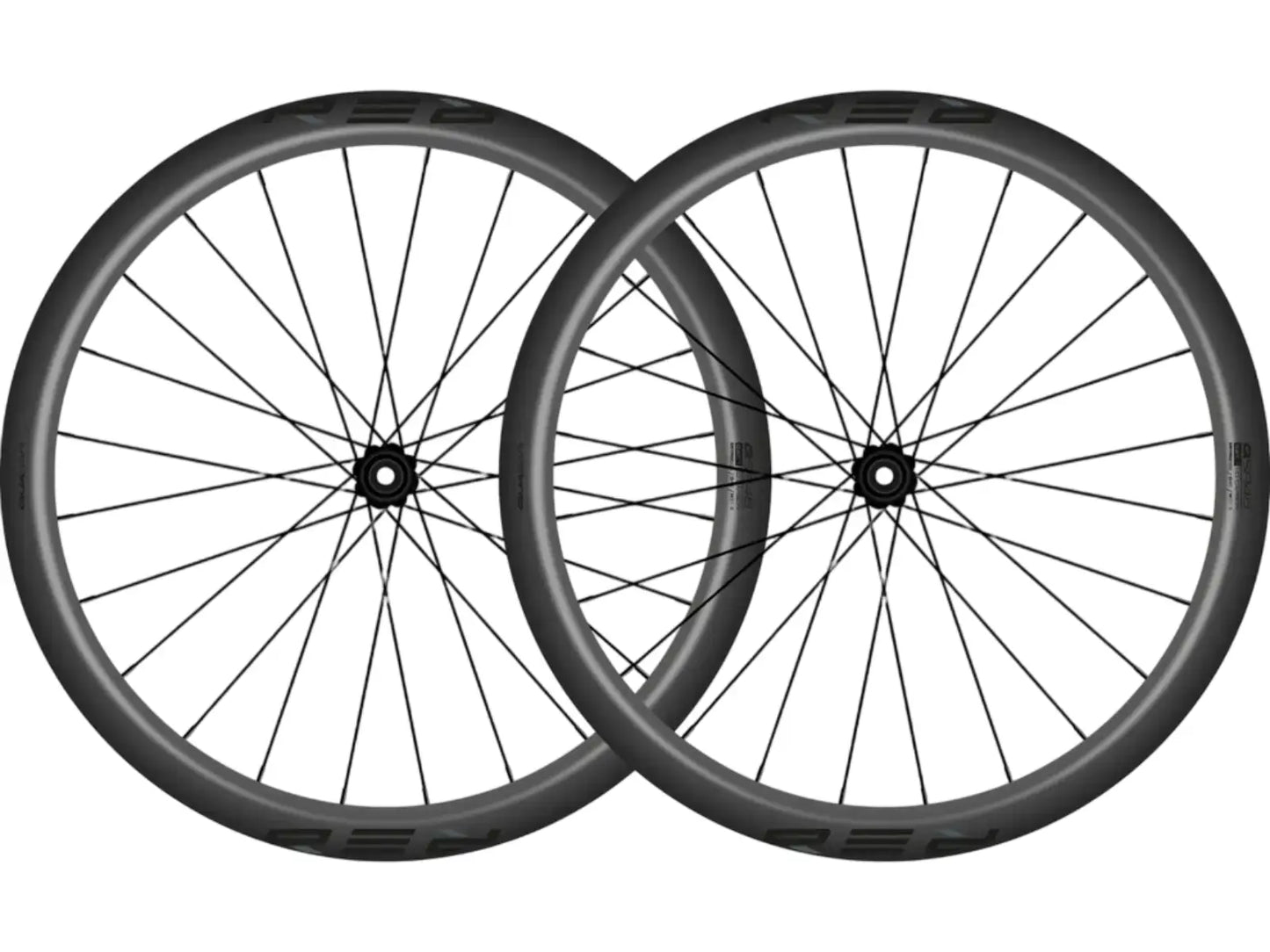 QUASAR RED 45 Disc Wielset