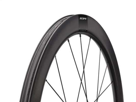 Scope S5 Disc Carbon Wielset (volledig afgemonteerd)