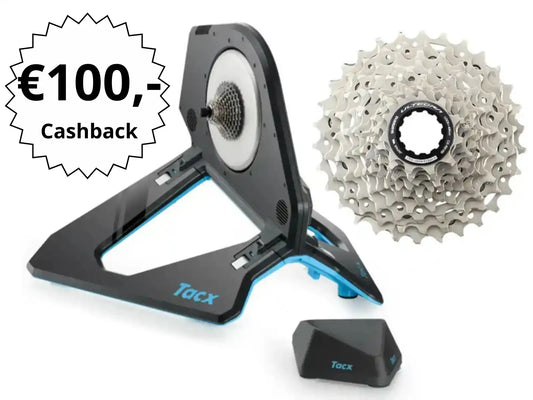 Tacx Neo 2T T2875 Smart Fietstrainer met Cassette (Gemonteerd)