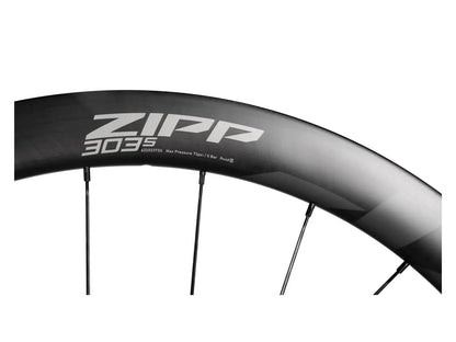 Zipp 303 S Tubeless Disc Brake Racefiets Wielen (incl. Continental Grand Prix 5000S TR banden)